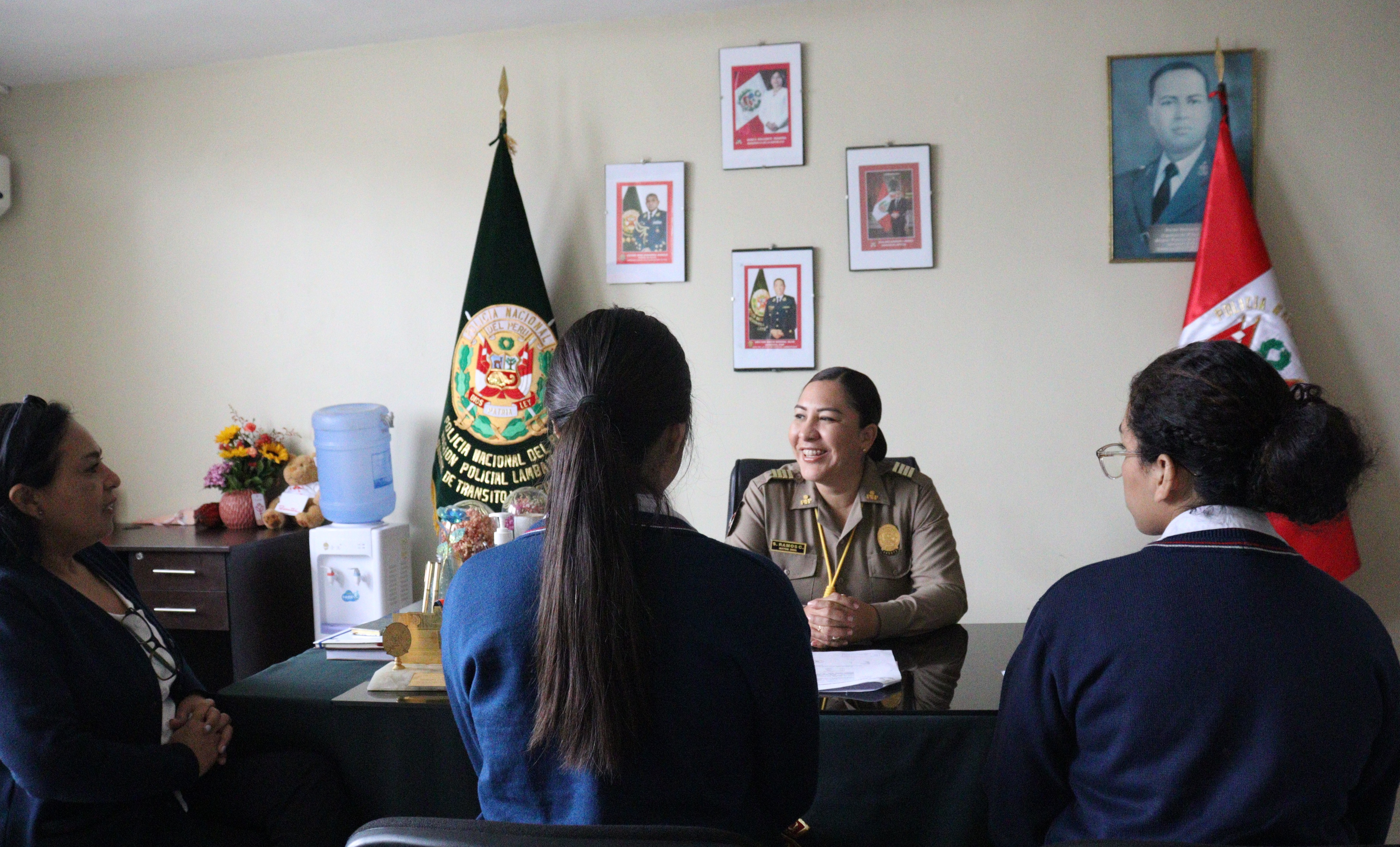 Entrevista a la MAYOR PNP Sandra Ramos